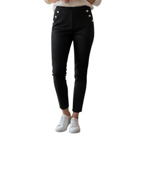 Classic Concepts Sailor Pants Womens M Black Polka Dot